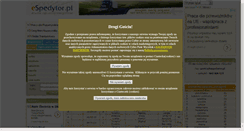 Desktop Screenshot of espedytor.pl