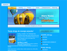 Tablet Screenshot of leasing.espedytor.pl